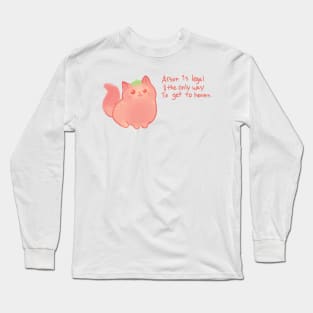 strawberry arson cat Long Sleeve T-Shirt